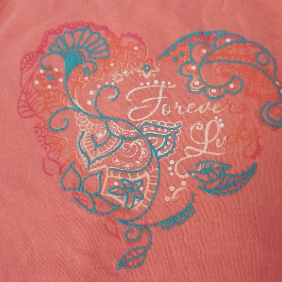 Kid’s Lucky Brand High Low Sleeveless Top - Picture 2 of 6